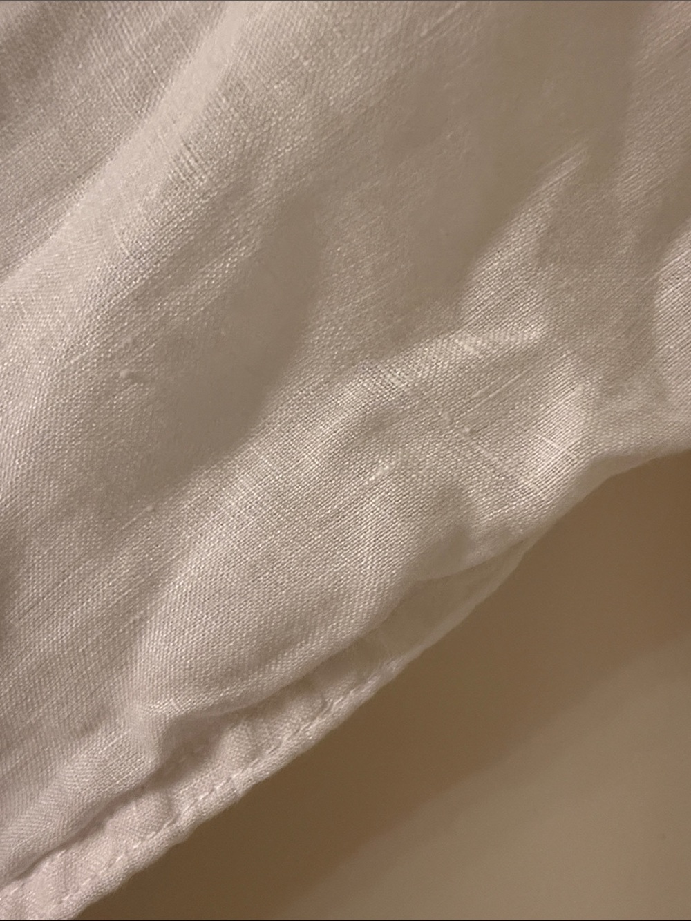 Lilly Pulitzer White Henley Pocket Linen Top - Picture 7 of 12